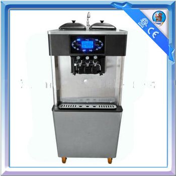 hot selling 3 nozzle soft ice cream machine