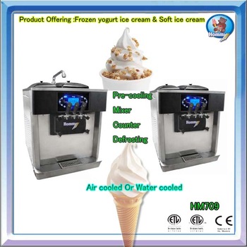 <font color='red'>Soft</font> <font color='red'>Serve</font> <font color='red'>Ice</font> <font color='red'>Cream</font> <font color='red'>Machine</font> HM709 (<font color='red'>CE</font> <font color='red'>certificate</font>)