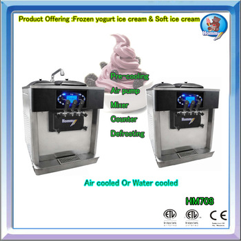 <font color='red'>Soft</font> <font color='red'>Serve</font> <font color='red'>Ice</font> <font color='red'>Cream</font> <font color='red'>Machine</font> HM708 (<font color='red'>CE</font> <font color='red'>certificate</font>)