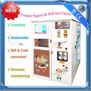 Vending Automatic <font color='red'>Frozen</font> <font color='red'>Yogurt</font> <font color='red'>Soft</font> <font color='red'>Ice</font> <font color='red'>Cream</font> <font color='red'>Machine</font>
