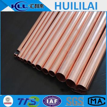 supply for air conditioner straight copper tube 99.9% cu Copper tube coper Pipe