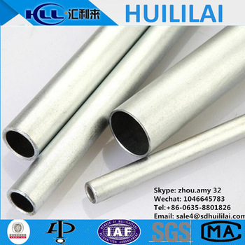Galvanized steel square pipe
