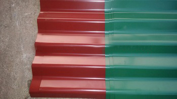metal roof tile roof coating corrugated steel sheet
