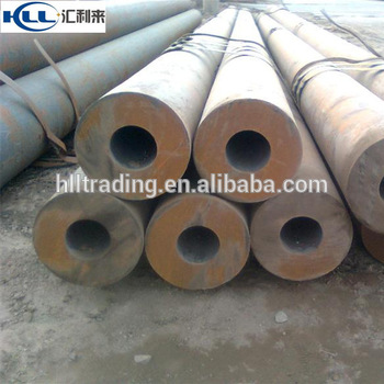 Q345E Black carbon steel seamless pipes