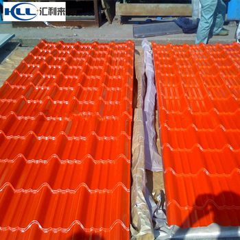 corrugated steel roof/construction materials