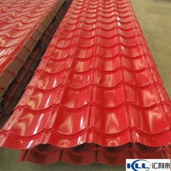 Prepainted trapezoid metal roofing sheet DX51D SGCC Factory quality& price