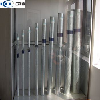 ERW Technique and Circular groove Section Shape steel pipe