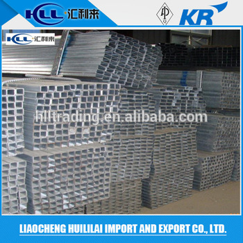 hot dip galvanized rectangular/square pipe for mechanical,construction, steel structure