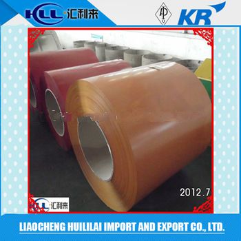 0.9mm thickness PPGI /prepainted galvanized steel coils price