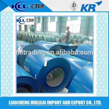 HLL color coated ppgi ral 9012, ppgi prepainted galvanized steel coil/roofing sheet