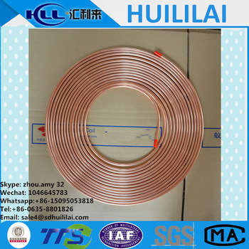Refrigeration copper tube Copper pancake coils