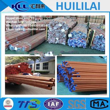 Straight Copper Pipe Type and Water Tube Application Red Brass Pipe C23000 H85