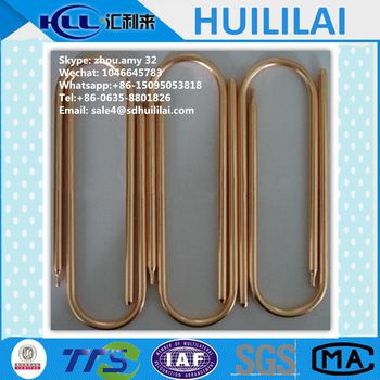 copper pipes in coils & straight copper pipes