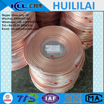 seamless ASTM B360 C12200 copper pipe for refrigerator