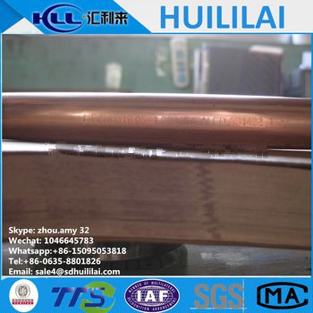 Pancake copper coil C10200 C12200 Copper capillary tube heparin for Heat Exchange Tube