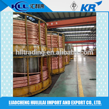 Pancake copper pipe for airconditioners for GELI