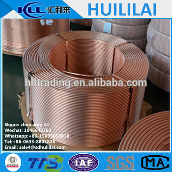 pancake coil copper tube ASTM B280/JIS H3300