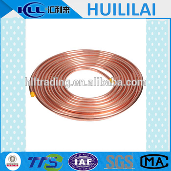 customized copper pipe for air conditioner and air conditioner copper pipe