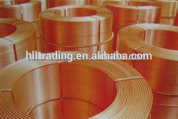 China thin wall copper tube for refrigeration