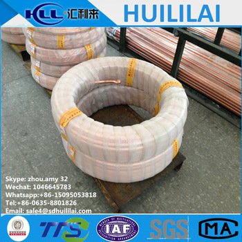 Free machining C12200 air conditioner copper coil pipe