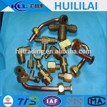 copper pipe fittings 180 degree elbow for air conditioner