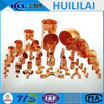 cross copper pipe fitting