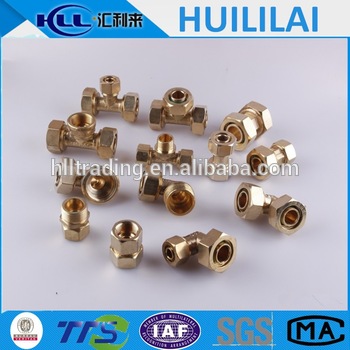 cross copper pipe fitting