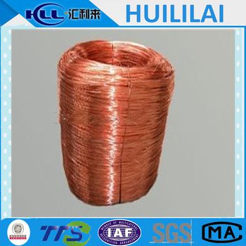 High temperature resistance barbed copper enameled wire