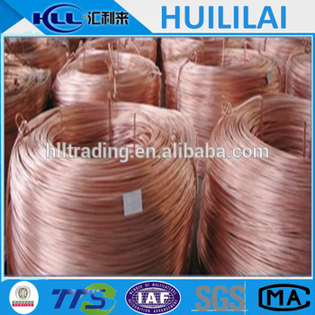 High temperature resistance barbed copper enameled wire