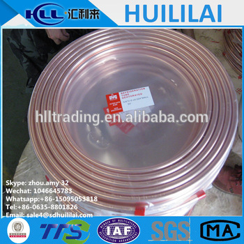 ASTM C12200 Pancake Copper Tube in Coil