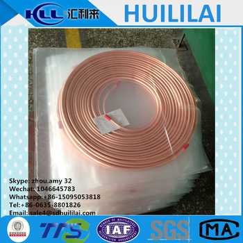 refrigerator type copper pipe supplie