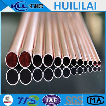 C12000 straight copper pipe for Sanitation Gas and Water