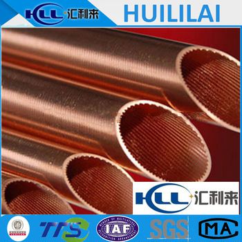 9.52mm OD. inner grooved copper tube