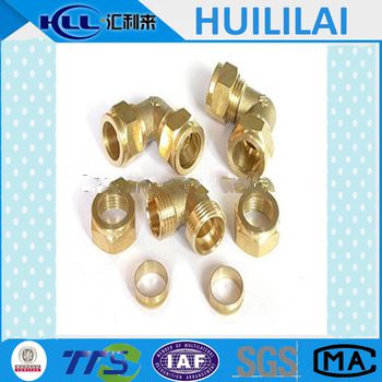 Copper Metric nipple Fittings Copper Pipe Flared Fittings
