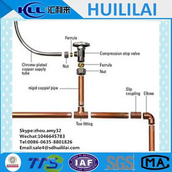 copper tube fittings, Y TYPE