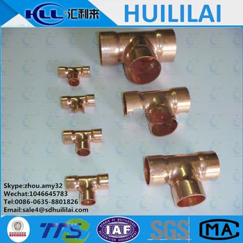 C12200 ANSI B16.22 air conditioner copper pipe fitting