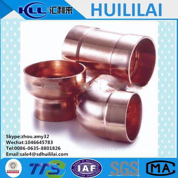 Refrigeration and air conditioning copper fittings