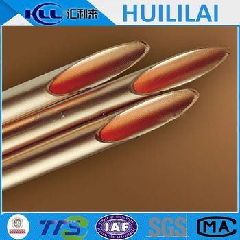 C12200 hard drawn inner grooved copper tube for construction water
