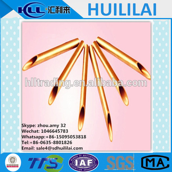 Straight AC copper pipe price per meter