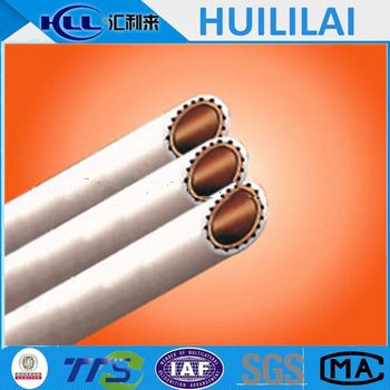 cheap PE coated straight copper pipe for gas water heater