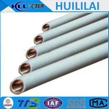wholesale PE coated straight plumbing materials copper pipe