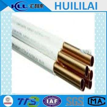 bulk PE coated straight plumbing materials copper pipe