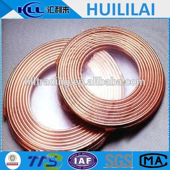 wholesale pancake copper tube pipe for air conditioner