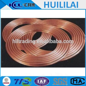 heat exchanger copper tubes copper pipe for air conditioner