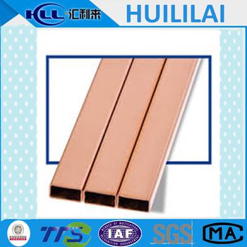 ASTM B280 square copper tube