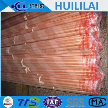 99.99% pure copper pipe tube price per kg with plastic cover for gas water heater