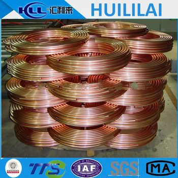 99.99% pure pancake coil copper pipe tube for sale