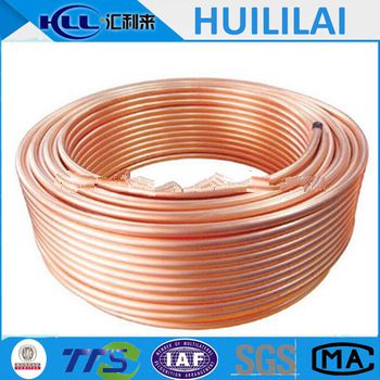 LWC copper tube coil for air conditioner