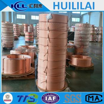 ASTM B88 99.99% pure air conditioner copper coil pipes for refrigerator