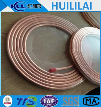 thick walled pancake coil air condition copper tube copper pipe price